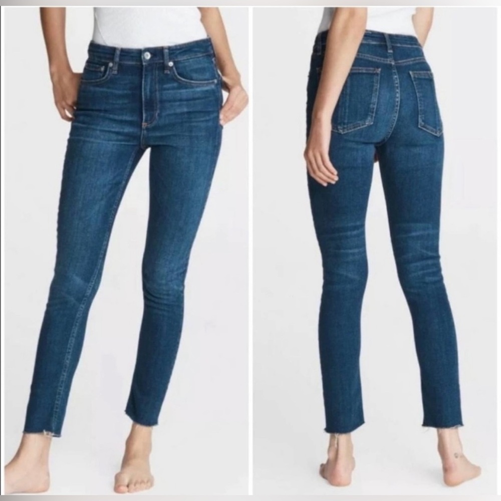 Rag &‎ Bone Women’s 29 Style 10 Inch Ankle Skinny Raw Hem - Picture 3 of 12